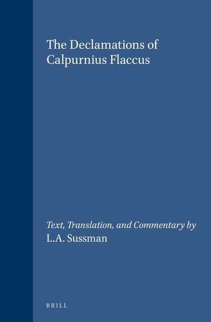Produktbild: The Declamations of Calpurnius Flaccus