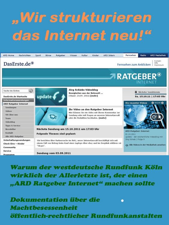Produktbild: Wir strukturieren das Internet neu