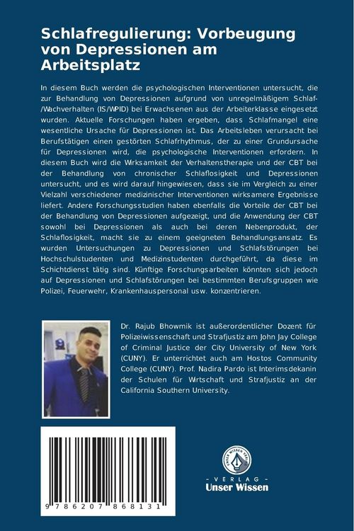 Produktbild: Schlafregulierung: Vorbeugung von Depressionen am Arbeitsplatz