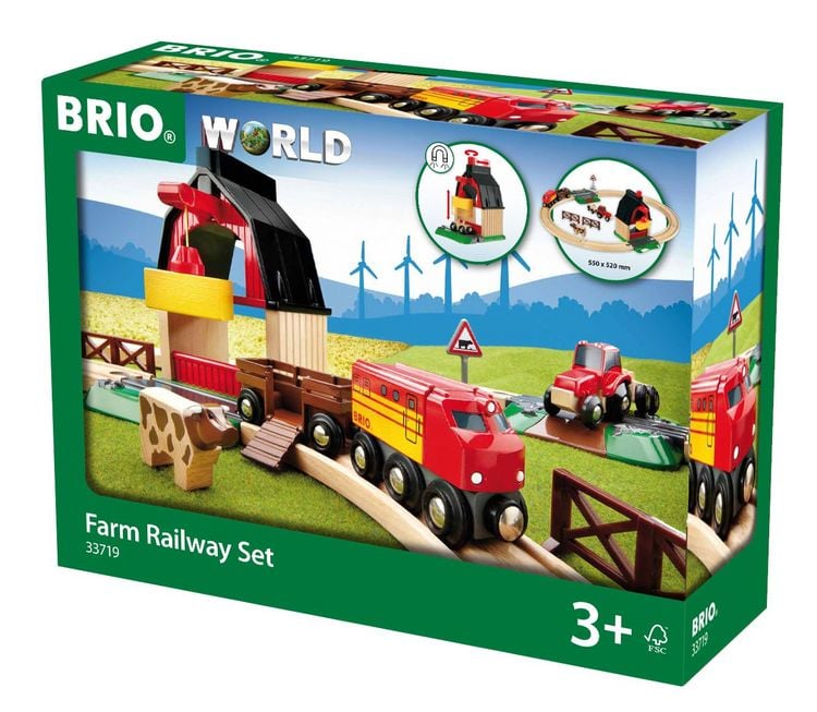 Produktbild: Brio Bahn Bauernhof Set