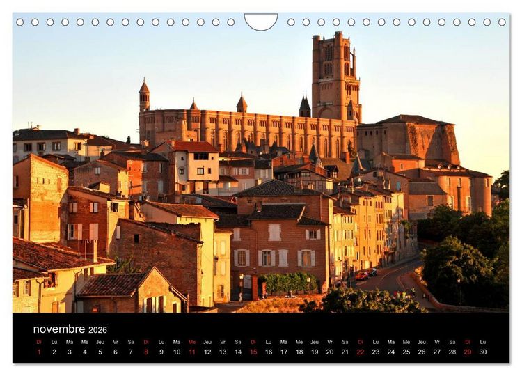 Produktbild: Occitanie (Calendrier mural 2026 DIN A4 vertical), CALVENDO calendrier mensuel