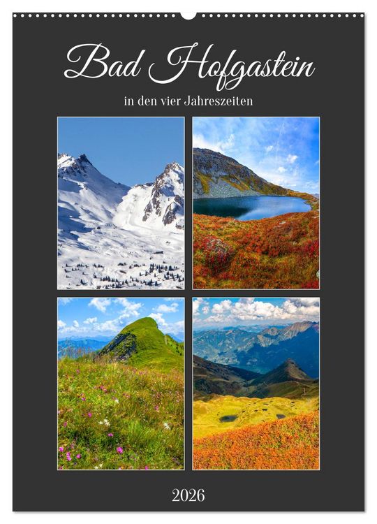Produktbild: Bad Hofgastein (Wandkalender 2026 DIN A2 hoch), CALVENDO Monatskalender