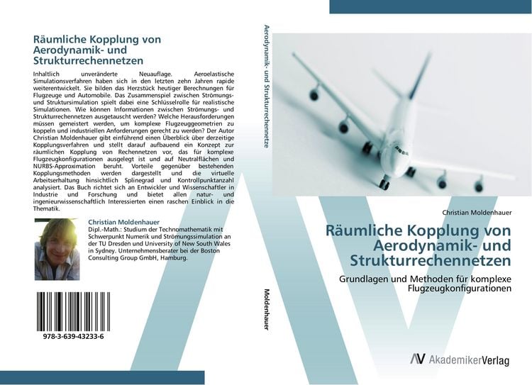 Produktbild: R&auml;umliche Kopplung von Aerodynamik- und Strukturrechennetzen