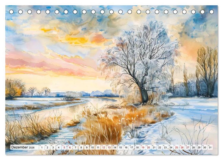Produktbild: Havelland Flair - Immer in Flussn&auml;he (Tischkalender 2026 DIN A5 quer), CALVENDO Monatskalender