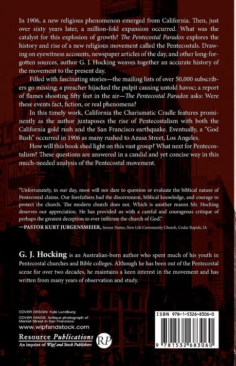 Produktbild: The Pentecostal Paradox