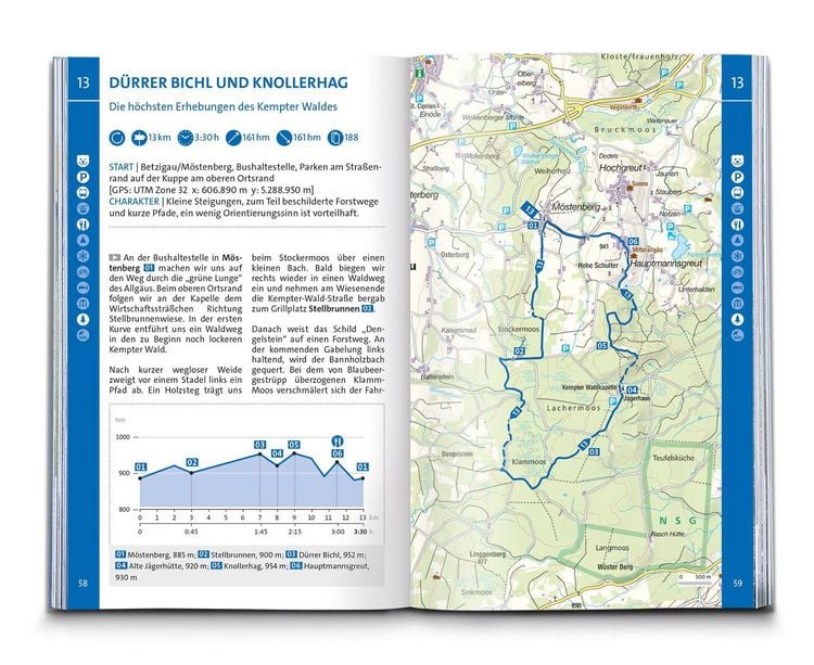 Produktbild: KOMPASS Wanderf&uuml;hrer Oberallg&auml;u, 50 Touren