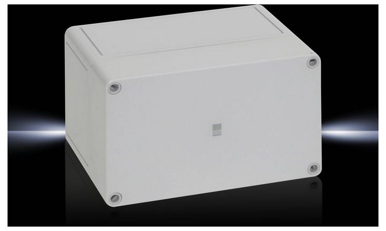 Produktbild: Rittal PK 9515.000 Installations-Geh&auml;use 180 x 110 x 111 Polycarbonat Lichtgrau (RAL 7035) 1 St.