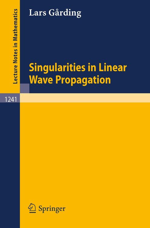 Produktbild: Singularities in Linear Wave Propagation