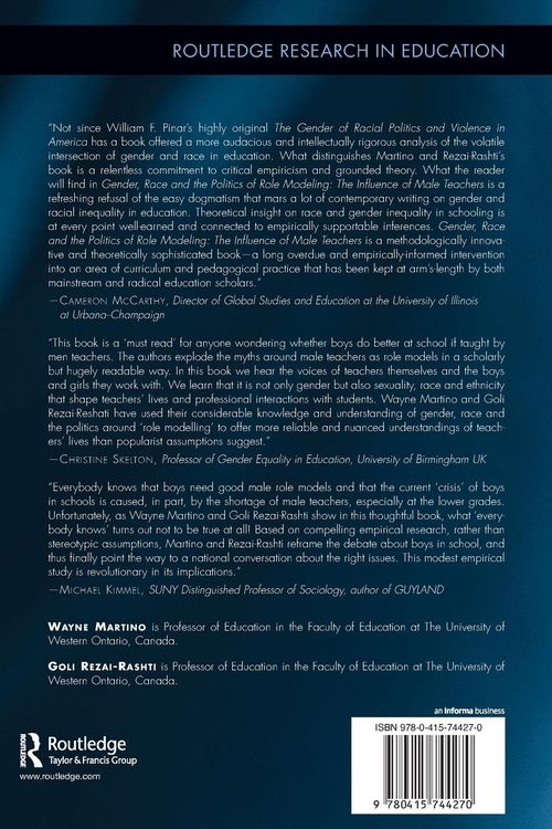 Produktbild: Gender, Race, and the Politics of Role Modelling