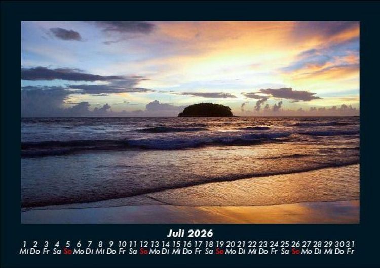 Produktbild: Sonnenuntergang 2026 Fotokalender DIN A5