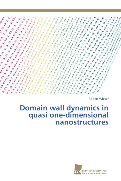 Produktbild: Domain wall dynamics in quasi one-dimensional nanostructures