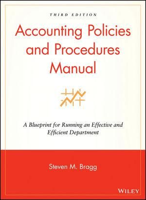 Produktbild: Accounting Policies and Procedures Manual