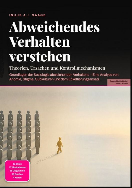 Produktbild: Abweichendes Verhalten verstehen: Theorien, Ursachen und Kontrollmechanismen