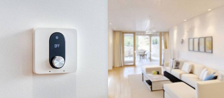 Produktbild: Shelly LinkedGo smartes Heizungsthermostat (Fu&szlig;boden) Fu&szlig;bodenheizungssteuerung, Raumthermostat Bluetooth, Wi-Fi
