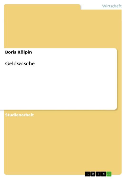 Produktbild: Geldw&auml;sche