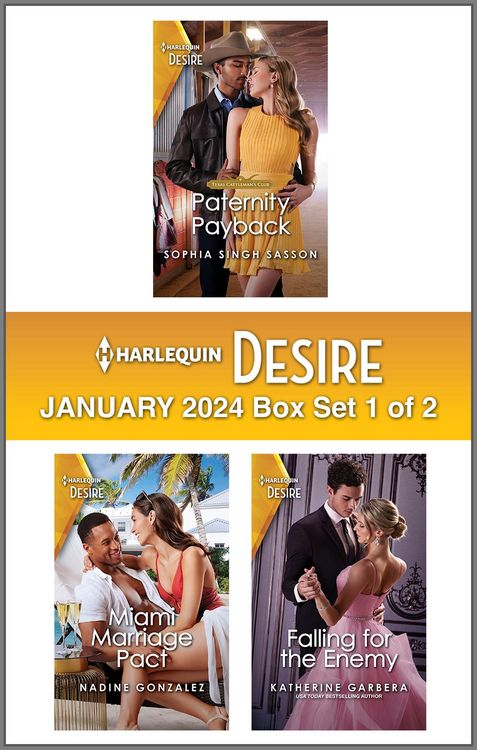 Produktbild: Harlequin Desire January 2024 - Box Set 1 of 2