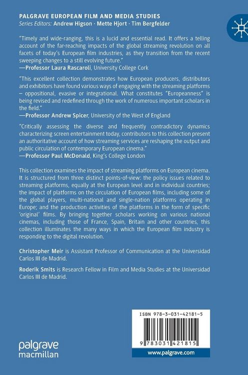 Produktbild: European Cinema in the Streaming Era