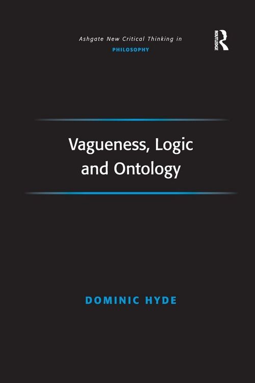 Produktbild: Vagueness, Logic and Ontology
