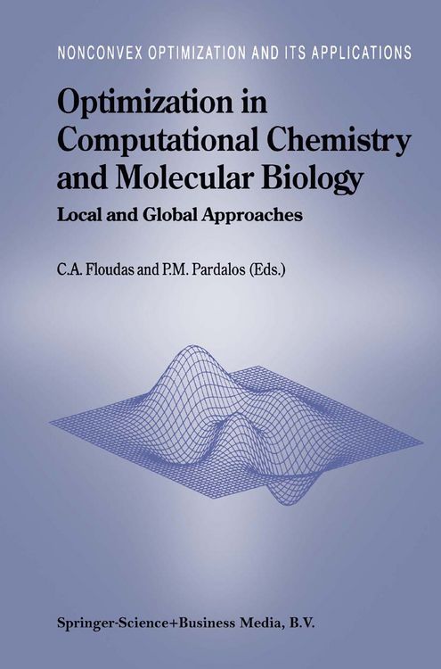 Produktbild: Optimization in Computational Chemistry and Molecular Biology