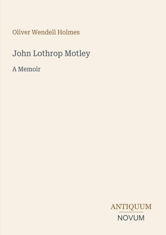 Produktbild: John Lothrop Motley