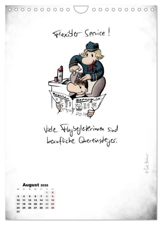 Produktbild: NEUES JAHR, NEUER SPASS... (Wandkalender 2026 DIN A4 hoch), CALVENDO Monatskalender