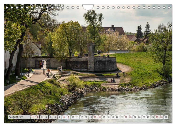 Produktbild: Straubing, eine Stadt zwischen Tradition und Moderne (Wandkalender 2026 DIN A4 quer), CALVENDO Monatskalender