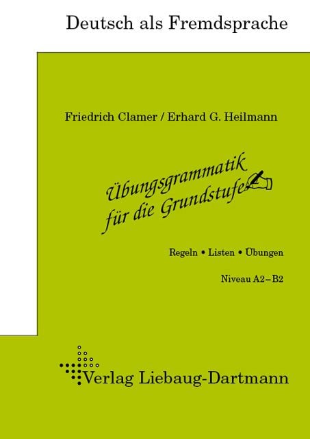 Produktbild: &Uuml;bungsgrammatik f&uuml;r die Grundstufe