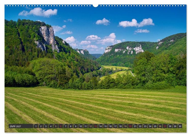 Produktbild: Moment mal! an der Oberen Donau (hochwertiger Premium Wandkalender 2027 DIN A2 quer), Kunstdruck in Hochglanz