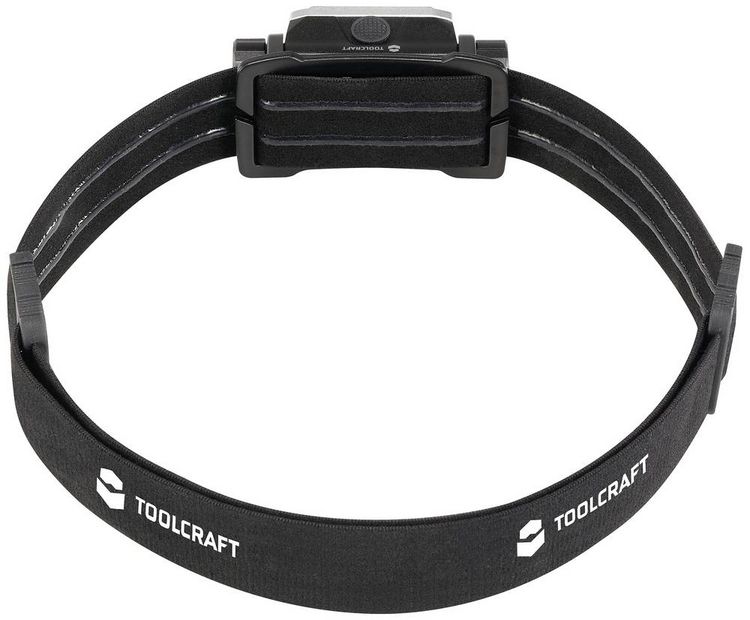Produktbild: TOOLCRAFT TO-9469515 COB LED Stirnlampe Li-Ionen Akkus 450lm 13h TO-9469515
