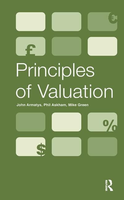 Produktbild: Principles of Valuation