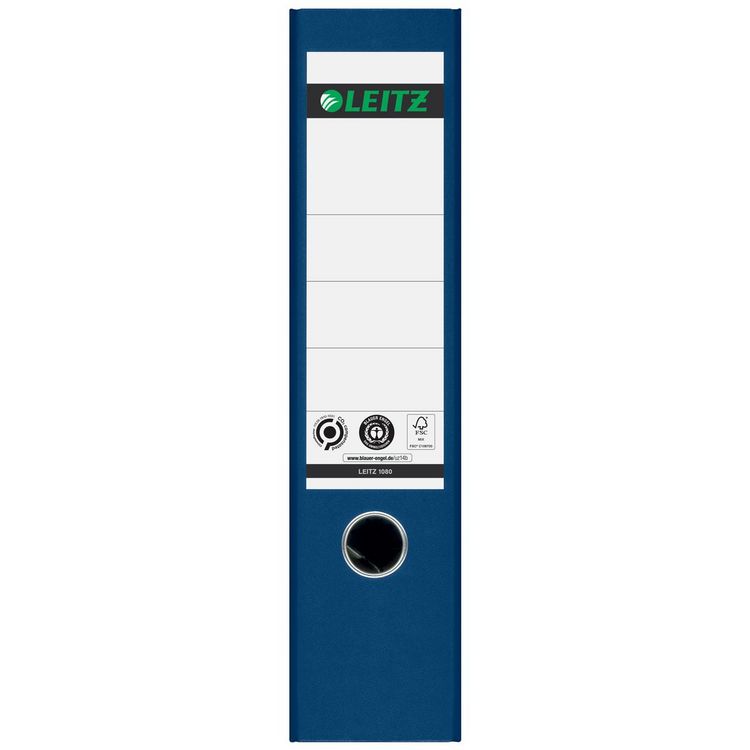 Produktbild: Ordner A4 Leitz blau 80mm