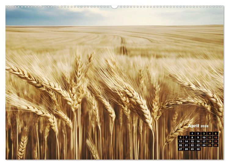 Produktbild: Von oben betrachtet Landschaften aus der Vogelperspektive (hochwertiger Premium Wandkalender 2026 DIN A2 quer), Kunstdruck in Hochglanz