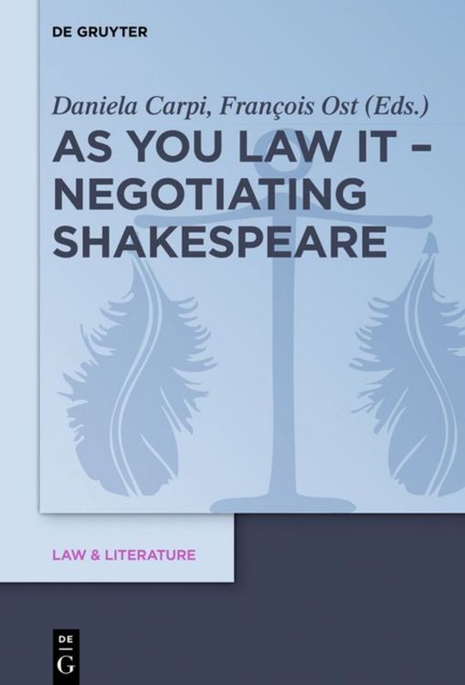 Produktbild: As You Law It - Negotiating Shakespeare