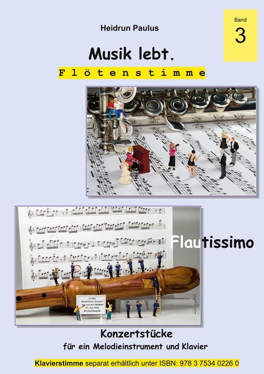 Produktbild: Musik lebt. (Flötenstimme) -Band 3 -