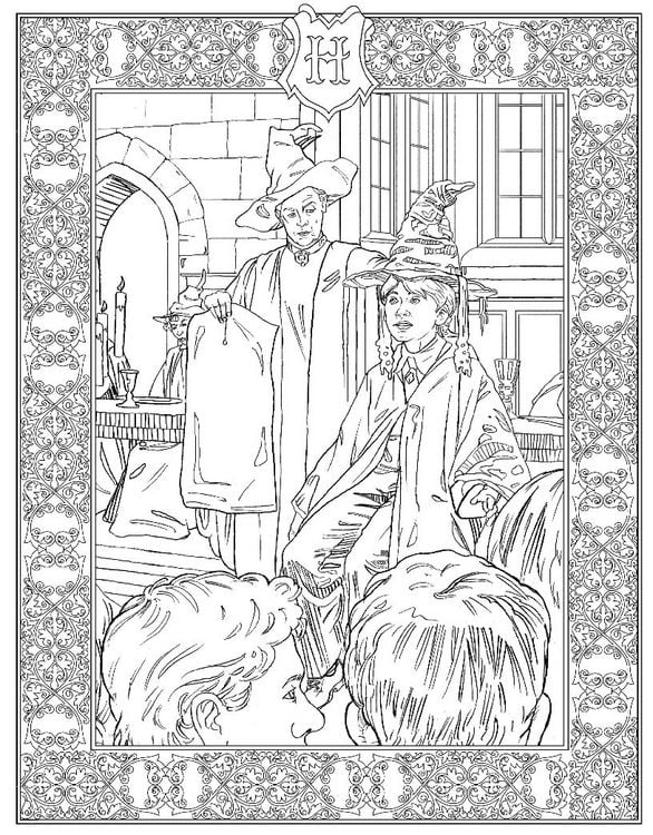 Produktbild: Harry Potter: Magisches Malbuch