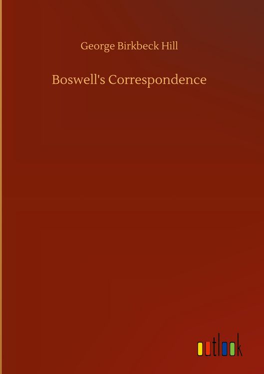 Produktbild: Boswell's Correspondence