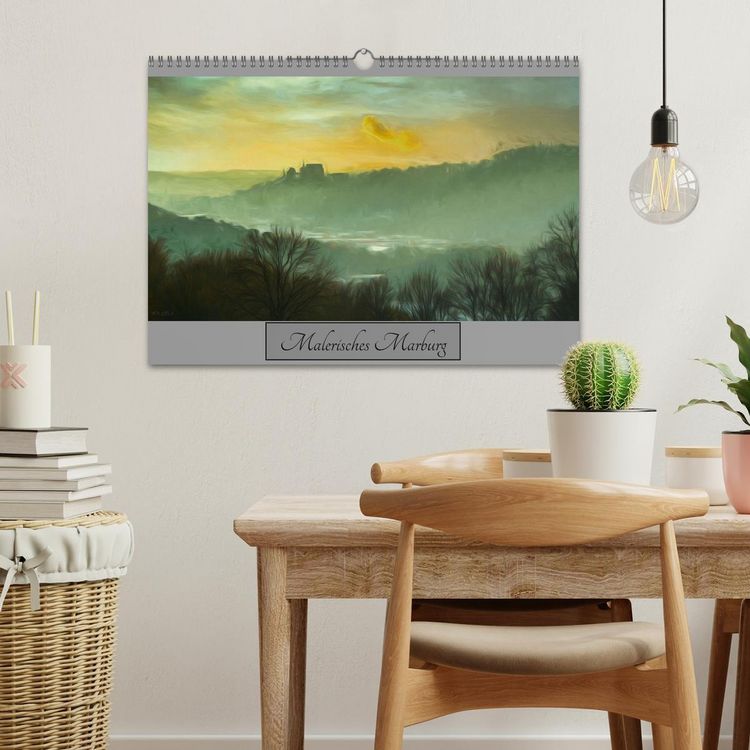 Produktbild: Malerisches Marburg (Wandkalender 2026 DIN A3 quer), CALVENDO Monatskalender