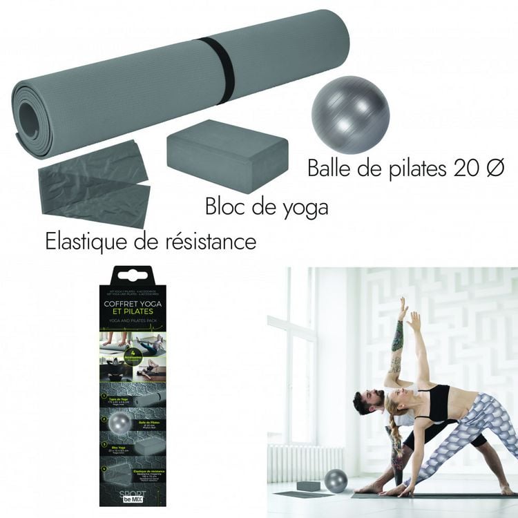 Produktbild: Yoga- und Pilates-Set 4 Zubehoerteile