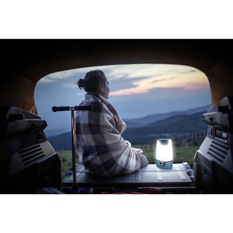 Produktbild: Energizer E304157500 Hybrid Powered LED Camping-Laterne 1250 lm akkubetrieben, batteriebetrieben T&uuml;rkis, Schwarz