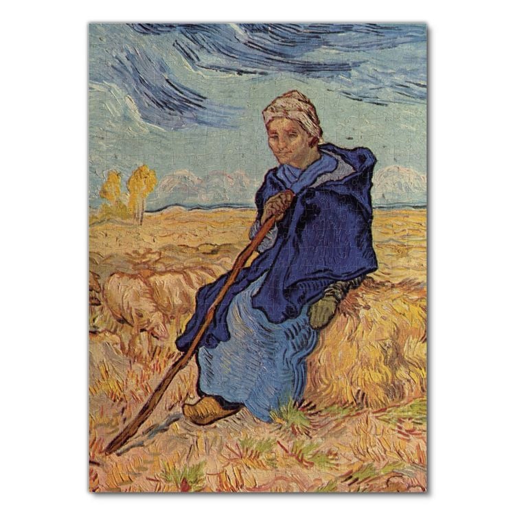Produktbild: Lais Puzzle Vincent Willem van Gogh - Die Hirtin 500 Teile