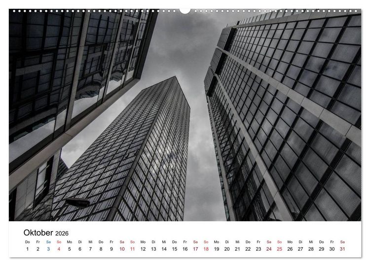 Produktbild: Frankfurt am Main bei Tag und Nacht (Wandkalender 2026 DIN A2 quer), CALVENDO Monatskalender