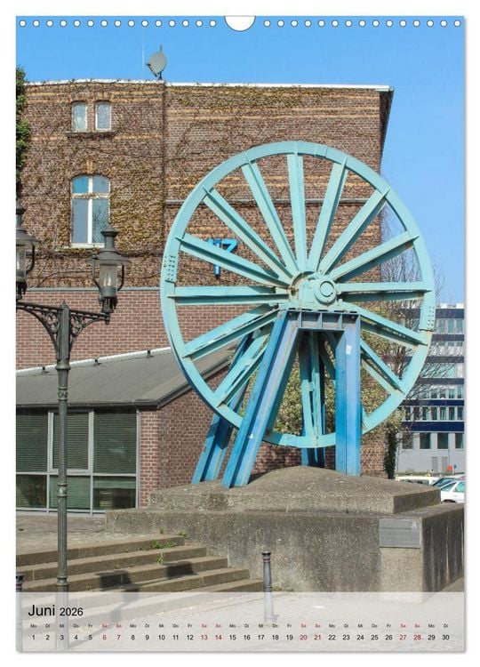 Produktbild: Historisches Duisburg (Wandkalender 2026 DIN A3 hoch), CALVENDO Monatskalender