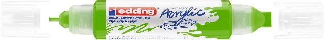 Produktbild: edding Acryl Double Liner 5400 gelbgr&uuml;n 2-3mm/5-10mm