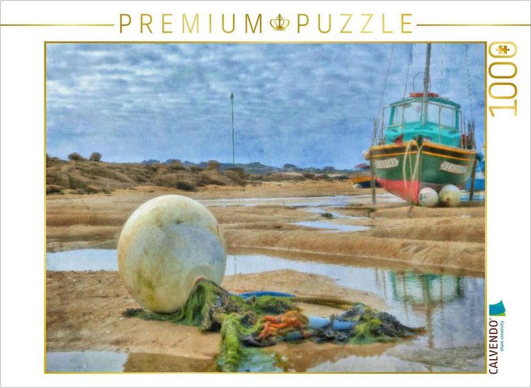 Produktbild: CALVENDO Puzzle Im Rhythmus der Gezeiten | 1000 Teile Lege-Gr&ouml;&szlig;e 64x48cm Foto-Puzzle f&uuml;r gl&uuml;ckliche Stunden