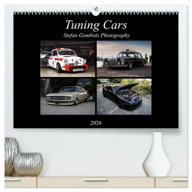 Produktbild: Tuning Cars (hochwertiger Premium Wandkalender 2026 DIN A2 quer), Kunstdruck in Hochglanz