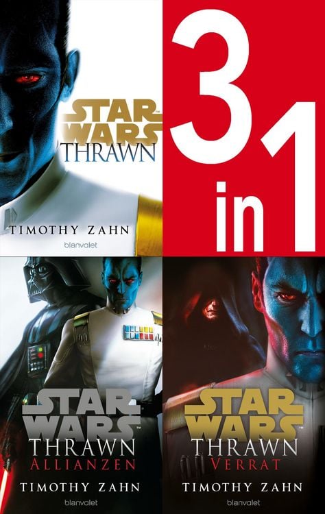 Produktbild: Star Wars(TM) Thrawn-Trilogie (Kanon) - Thrawn / Thrawn Allianzen / Thrawn Verrat