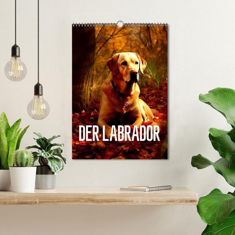 Produktbild: Der Labrador (Wandkalender 2026 DIN A3 hoch), CALVENDO Monatskalender