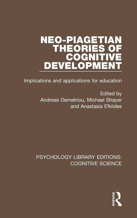 Produktbild: Neo-Piagetian Theories of Cognitive Development