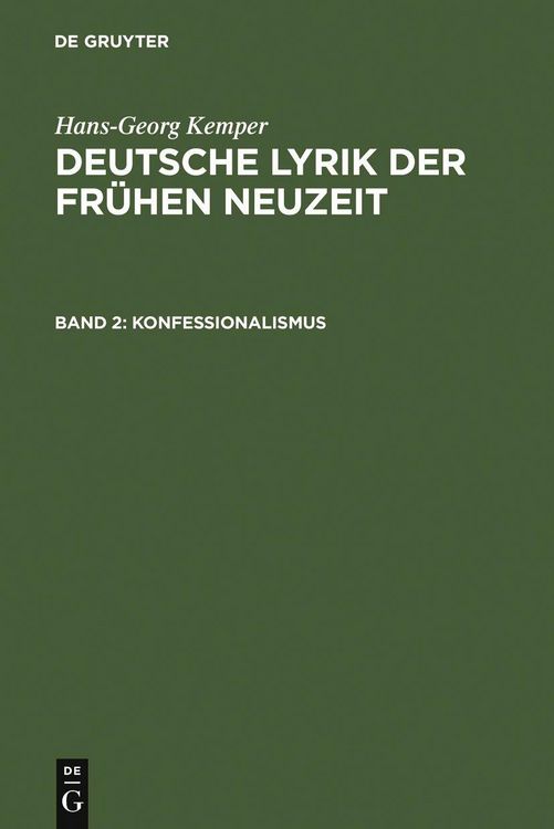 Produktbild: Konfessionalismus