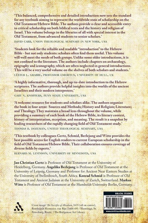 Produktbild: Gertz, J: T&T Clark Handbook of the Old Testament